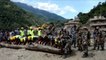 Glissement de terrain au Népal: les recherches interrompues par la pluie