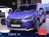 Le Lexus NX en direct du Mondial de l'Auto 2014