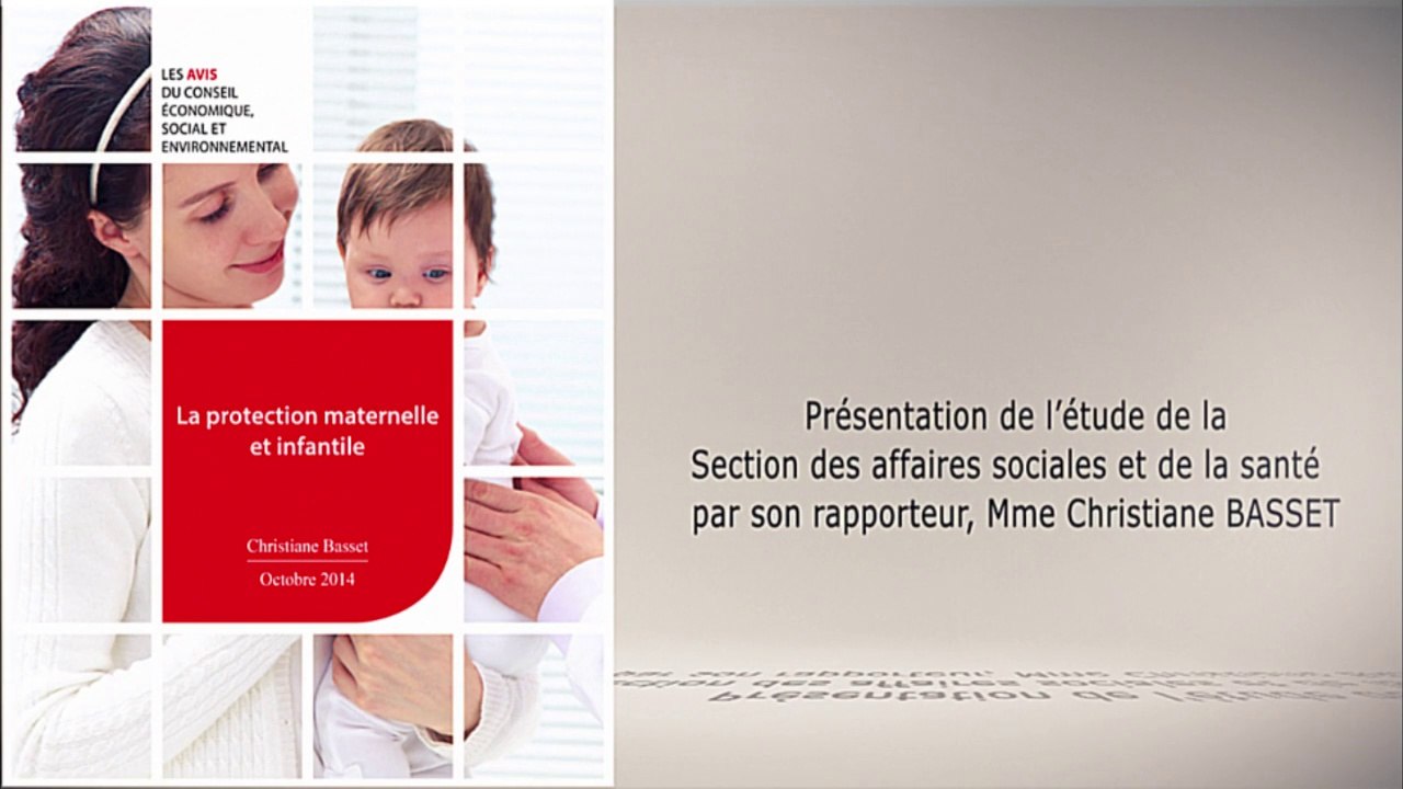 La protection maternelle et infantile - cese