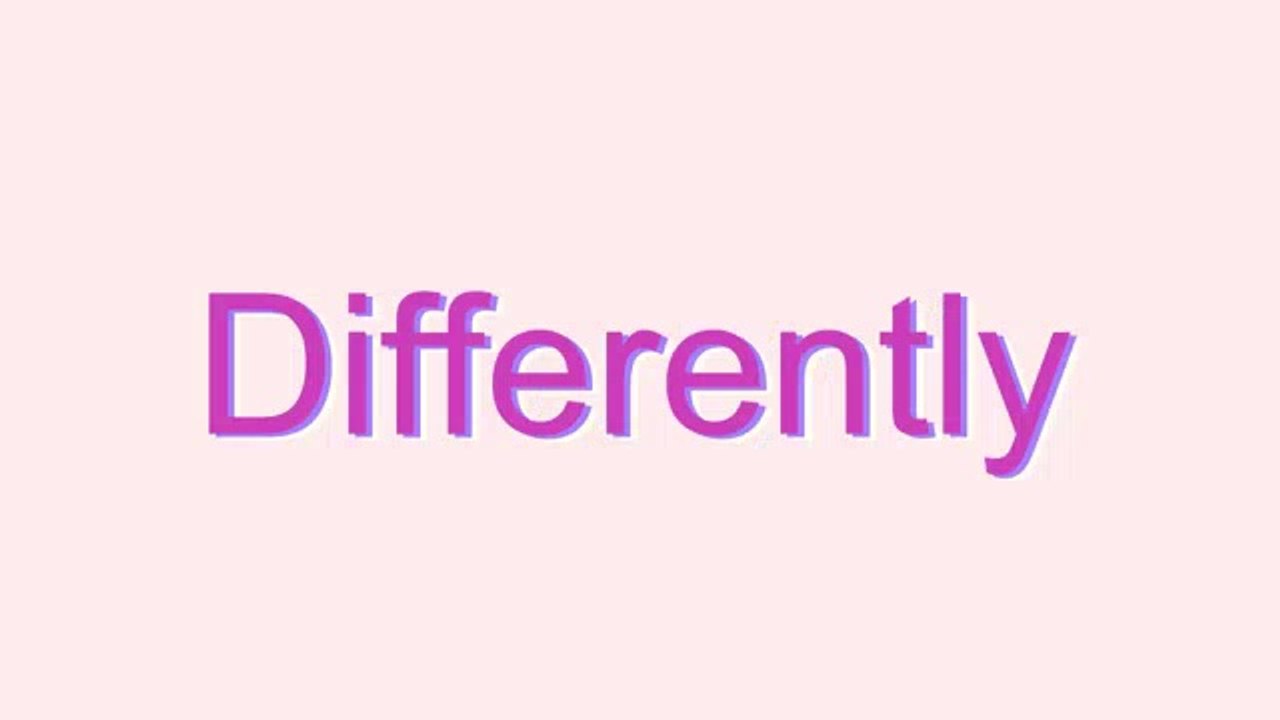 How to Pronounce Differently