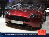 L'Aston Martin V12 Vantage S Roadster en direct du Mondial de l'Auto 2014