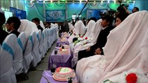 Cash-strapped young Afghans turn to low-cost mass weddings