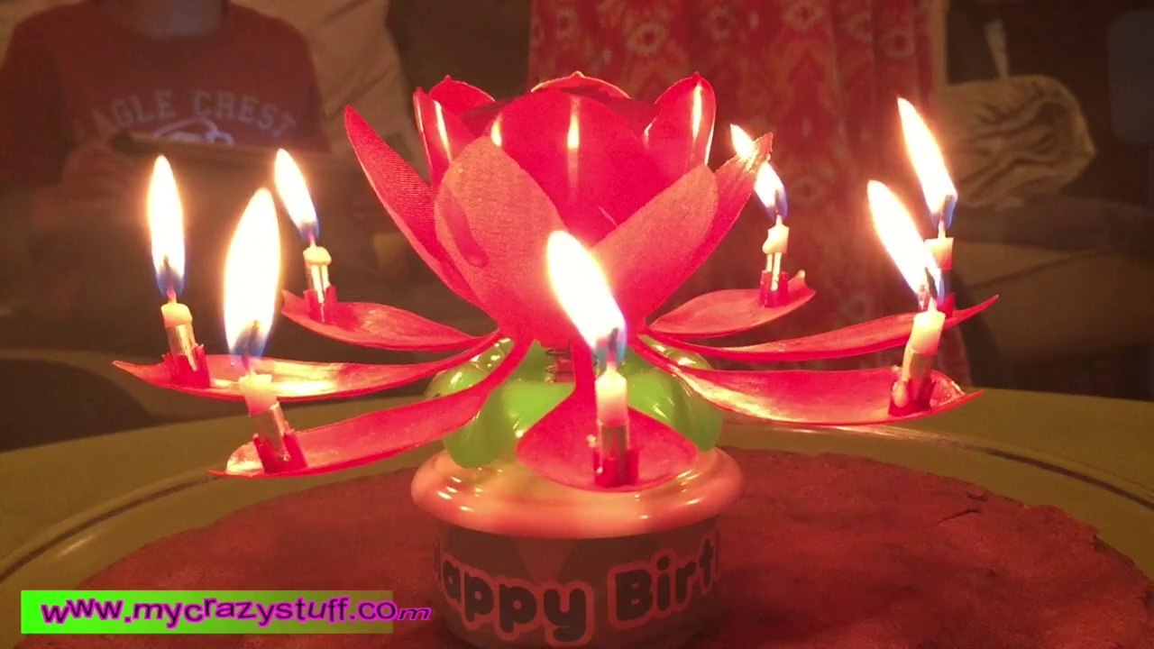 Fleur musicale anniversaire - Mycrazystuff.com