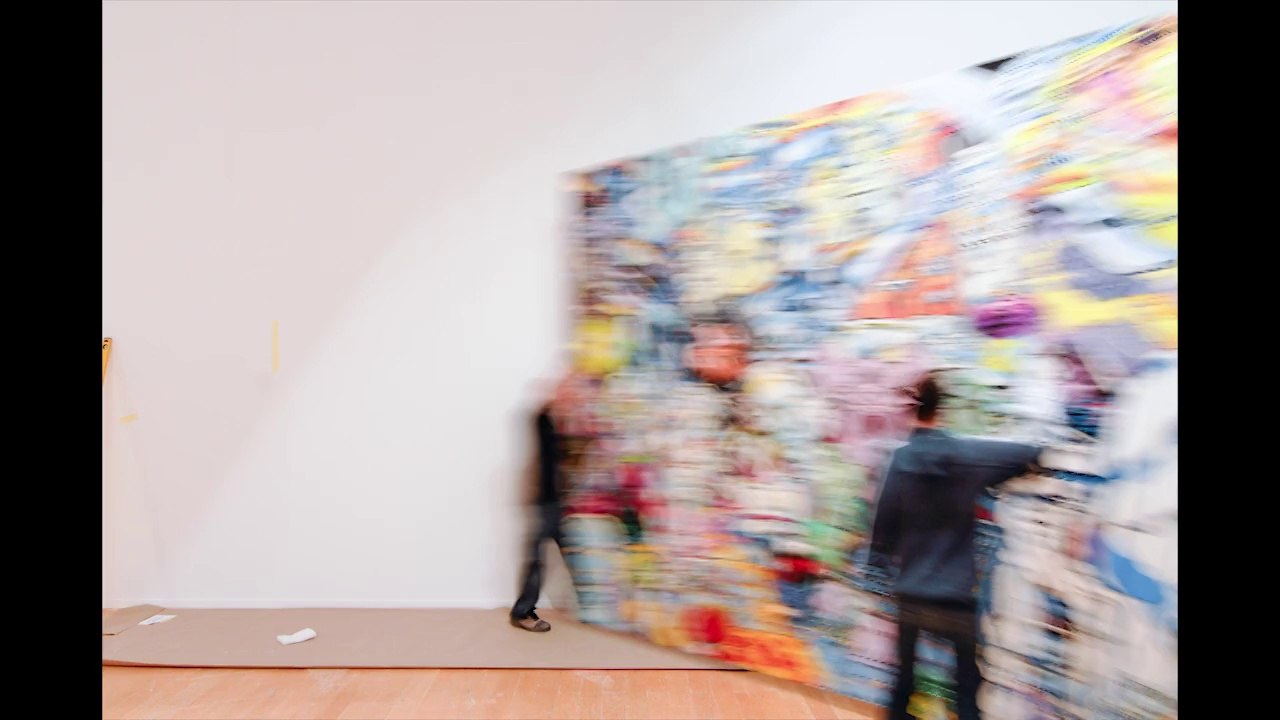 Les coulisses de l'exposition Erró