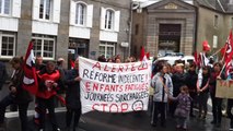 Manifestation rythmes scolaires