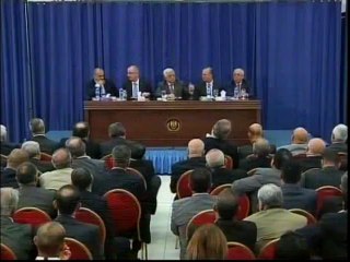 كلمة السيد الرئيس  "محمود عباس"  امام رجال الاعمال - 16.10.2014