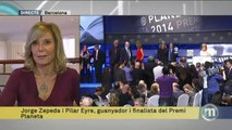 TV3 - Els Matins - Jorge Zepeda i Pilar Eyre, guanyador i finalista del Premi Planeta