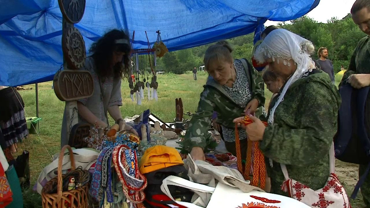 Славяно-Русский языческий праздник Купало 2014. с. Возрождение, Жанэ. Часть 1