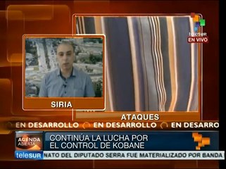 Combatientes kurdos continúan defendiendo Kobane de ataques del EI