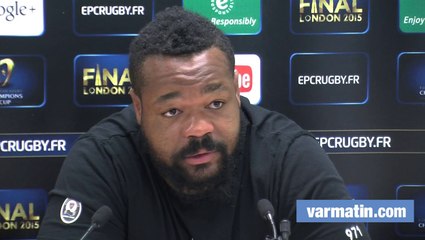 Bastareaud avant RCT-Scarlets: "Pas le droit à l'erreur"