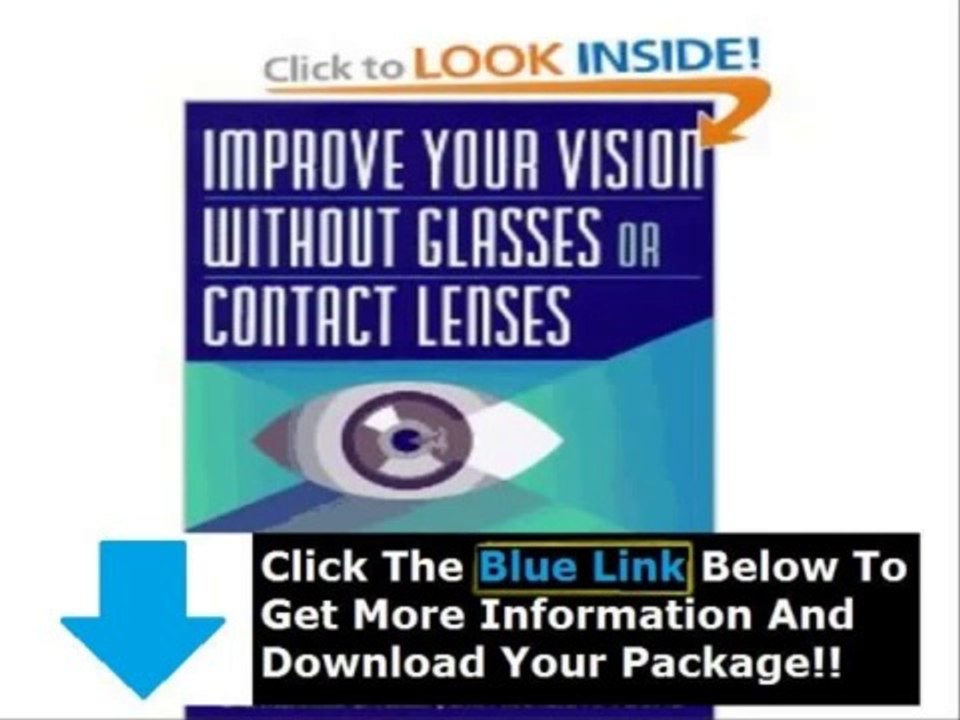 How To Get Perfect Vision Without Glasses + Perfect Vision Without Glasses
