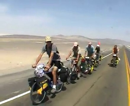 Tour du monde à vélo - Man du Monde