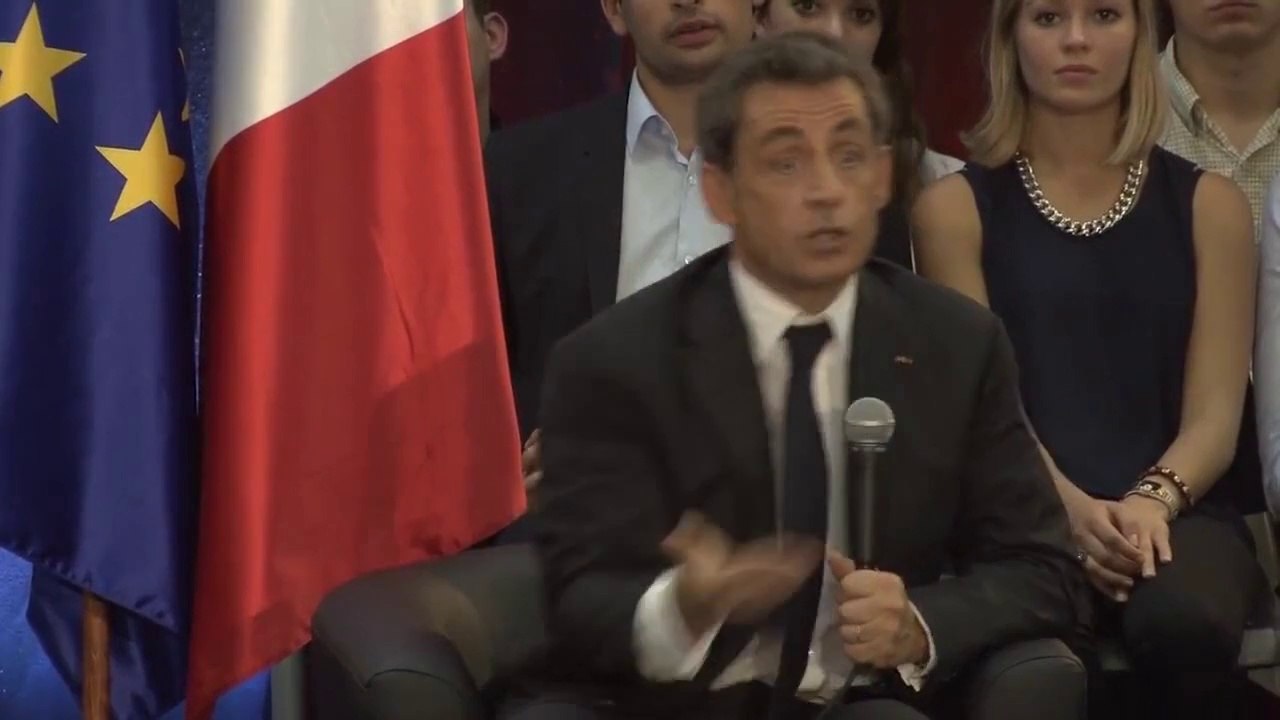 Nicolas Sarkozy : "Il faut se focaliser sur la croissance et la création de richesses"