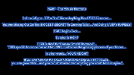 How to Grow Taller 4 Idiots. Get to Know The Secret HERE!
