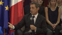 Nicolas Sarkozy s'adresse aux Français de l'étranger