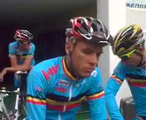 Mendrisio: ambiance avant le départ