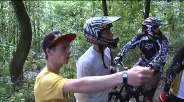 Nissan Downhill Cup - Liège 2009, la piste