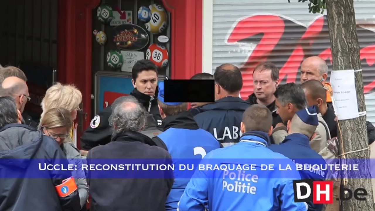 Reconstitution du braquage mortel de Uccle