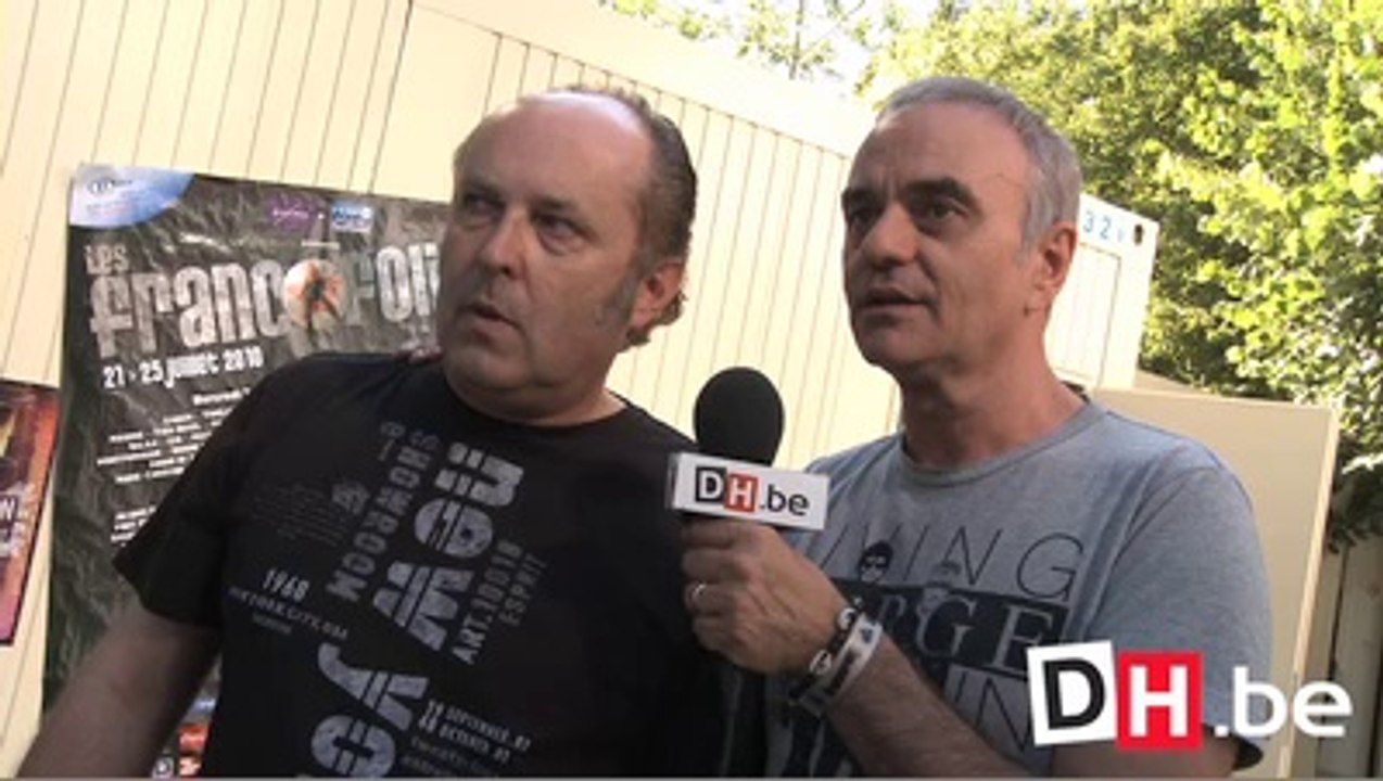Itw de Léopold Nord et JP Mader aux Francofolies de Spa