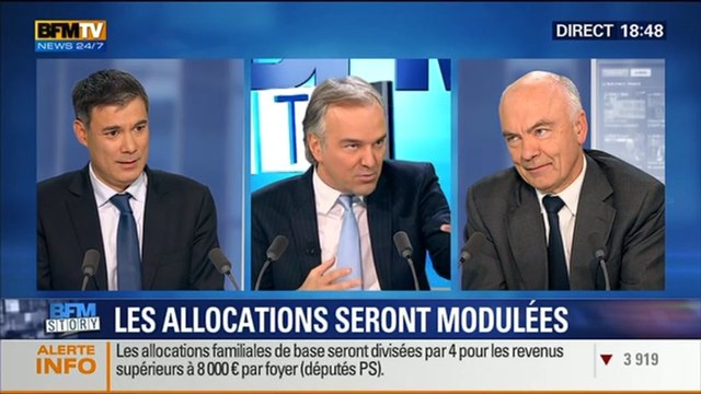 BFM Story: Allocations familiales modulées: est-ce une bonne idée ? – 16/10