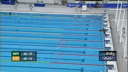 Eric Moussambani aux JO de Sydney 2000