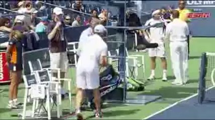 Andy Roddick s'énerve sur les organisateurs de l'US Open