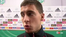 Eden Hazard réagit après Allemagne - Belgique