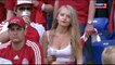 Une supportrice du Danemark sexy