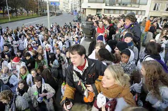 Saint-Nicolas estudiantine à Liège