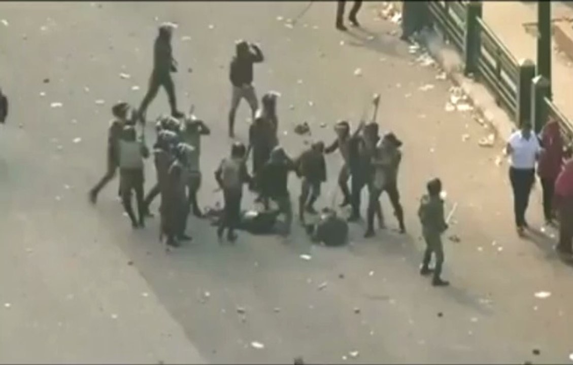 Une Egyptienne massacrée