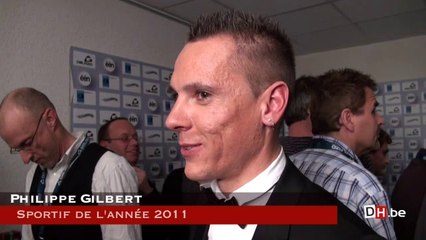 Philippe Gilbert, sportif de l'année 2011