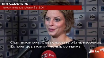 Kim Clijsters élue sportive de l'année 2011