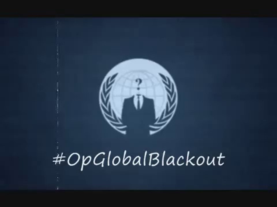 Anonymous menace Facebook, Youtube, Twitter...
