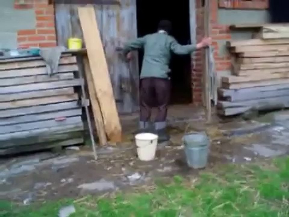 Papy a un peu trop picolé
