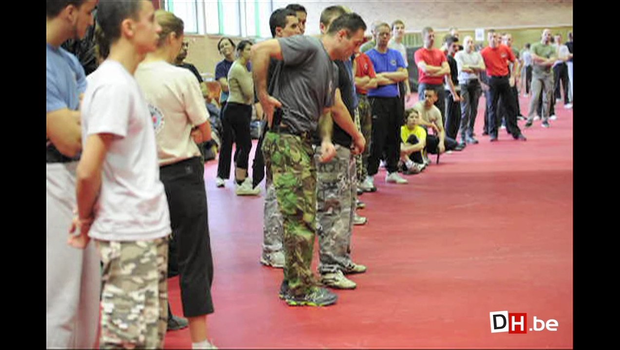 Un cours de krav maga