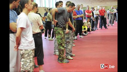 Un cours de krav maga