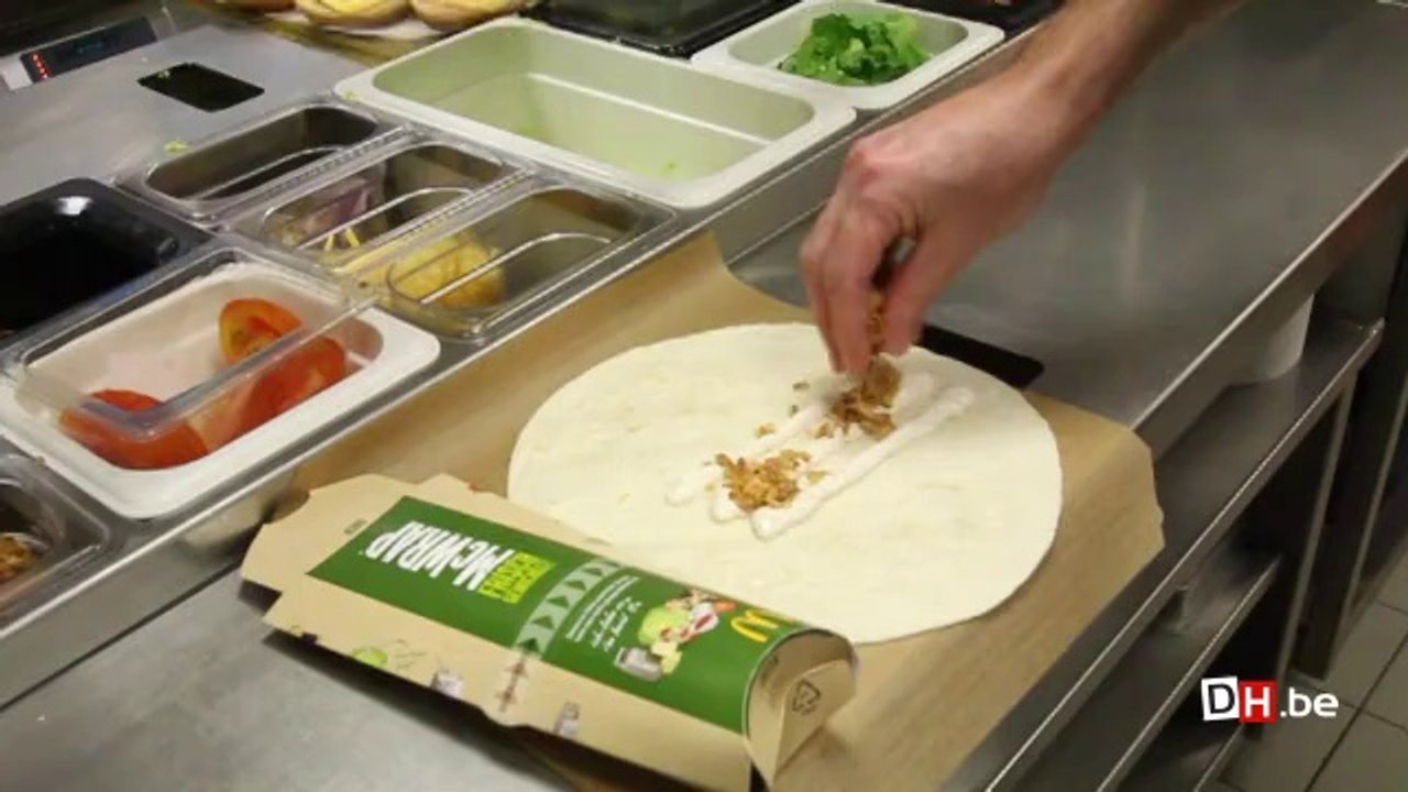 Les nouveaux Wraps de McDonald