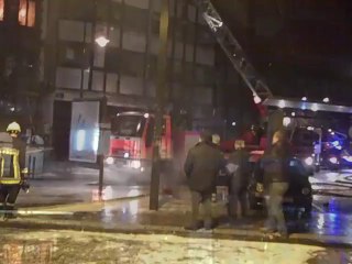 Important incendie dans un café à Mons