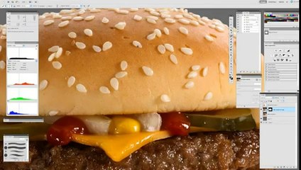 Pourquoi un hamburger McDonald est-il plus beau en photo?