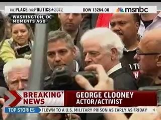 George Clooney arrêté devant l'ambassade du Soudan à Washington