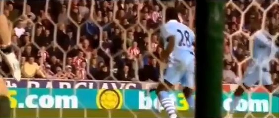 Superbe but de Peter Crouch contre Manchester City