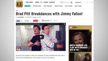 Brad Pitt And Jimmy Fallon Show The World Some Epic Break Dancing Moves