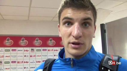 Standard-Bruges (1-1): réaction de Thomas Meunier