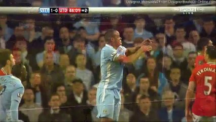 Le but de Vincent Kompany qui offre la victoire à City face à ManU
