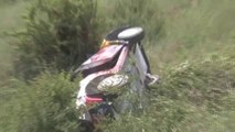 Le crash de Mikko Hirvonen en Toscane