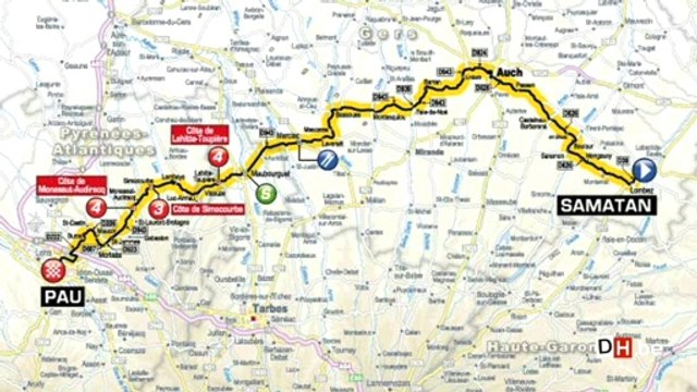 Tour 2012: Etape 15: Samatan -> Pau