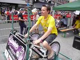Tour de France : ambiance dans les rues de Lège