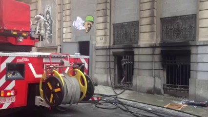Incendie à Ixelles