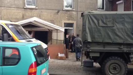 Des armes et un obus découverts dans une maison de Marcinelle