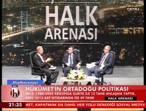 Uğur Dündar ile Halk Arenası konuklar Osman Pamukoğlu ve Muharrem İnce 1 16 Ekim 2014